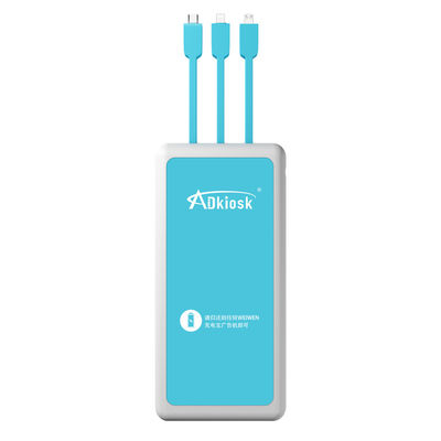 สาธารณะสาธารณะสถานีชาร์จโทรศัพท์มือถือตู้ 24 นิ้ว 5000MAh