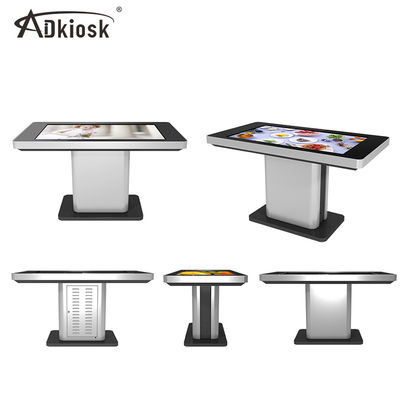 65 นิ้ว LCD สมาร์ททัชสกรีนโต๊ะกาแฟ 240V หลายจุด 16.7m Color