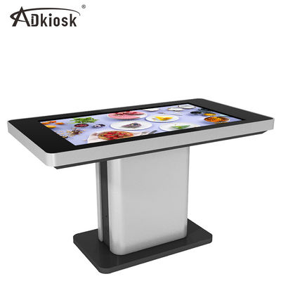 65 นิ้ว LCD สมาร์ททัชสกรีนโต๊ะกาแฟ 240V หลายจุด 16.7m Color