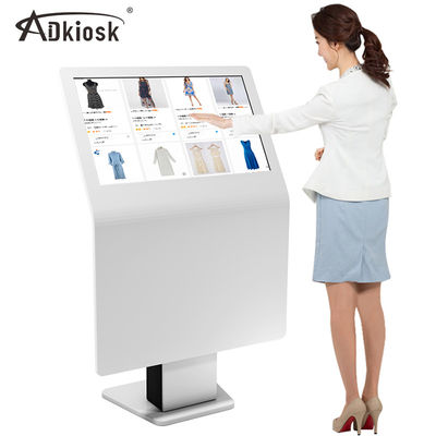 Custom Interactive Outdoor Digital Signage ขาตั้ง 49 นิ้วแบบตั้งพื้น 16:9 อัตราส่วนภาพ