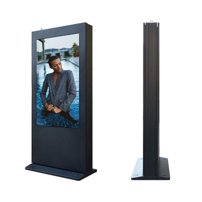 16:9 Contrast Outdoor Digital Advertising Screens Kiosk 2000nits 49 นิ้ว