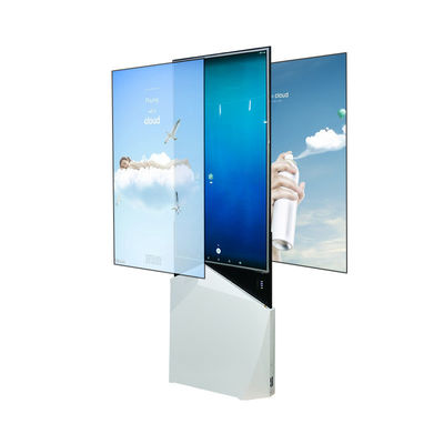OLED Freestanding Digital Display Signage 55 นิ้วสองด้าน 1080P