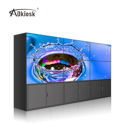 LG 2x2 LCD Video Wall Display FHD 49 นิ้ว 16.7 ม. สีพร้อมขอบจอ 3.5 มม