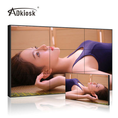 ป้ายดิจิตอล LCD Video Wall Display 3.5mm Bezel FHD 46Inch พร้อมขายึดอลูมิเนียม