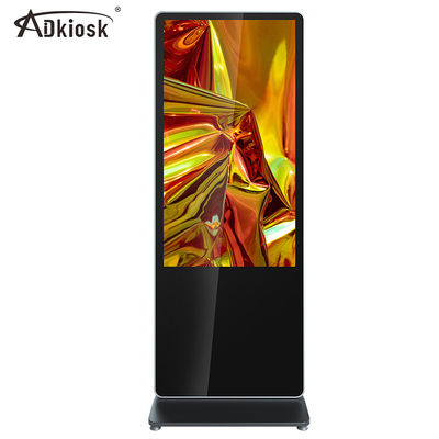 49 นิ้ว 500cd ตั้งพื้นป้ายดิจิตอล 1080X1920 หน้าจอ LCD สำหรับการโฆษณา