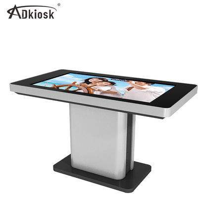 16:9 LCD Interactive Touch Screen Table อินเทอร์เฟซ VGA 55 นิ้ว Windows 10
