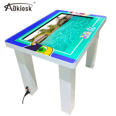 LCD Interactive Touch Screen เกมกระดานตาราง 32 นิ้วอินฟราเรดกันน้ำ