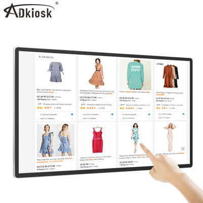 ตู้หน้าจอสัมผัสแบบโต้ตอบ Android Wall Mount 21.5 นิ้ว 300cd / m2