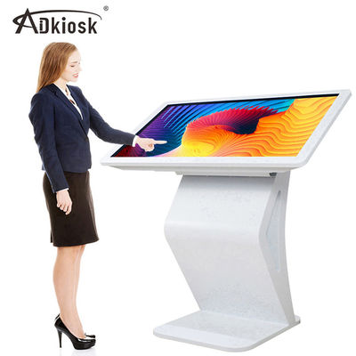 Mall Interactive Digital Touch Screen Kiosk Monitor ในร่ม 32 นิ้ว 43 นิ้ว