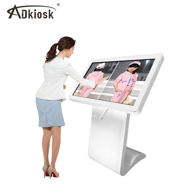 TFT Interactive Touch Screen Kiosk ความโปร่งใสจอ LED Totem