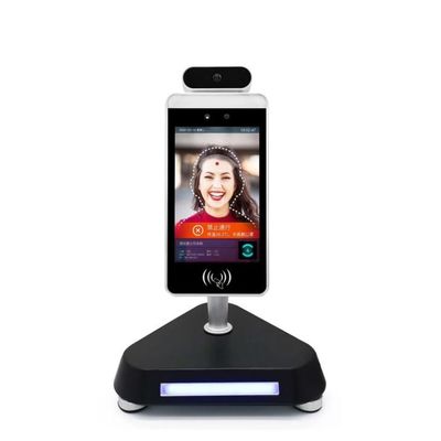 Access Control Face Recognition Terminal IP65 ที่เก็บข้อมูล 8G ติดผนังกันน้ำ