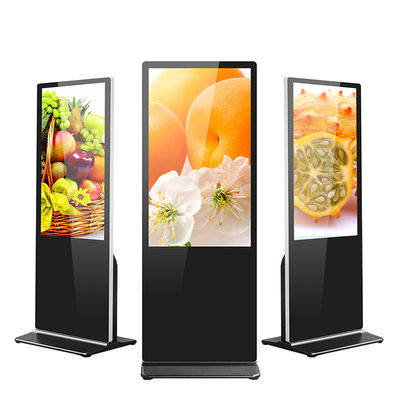 ป้ายโฆษณาคีออสก์หน้าจอสัมผัสแบบโต้ตอบขนาด 49 นิ้ว 1080P Android Floor Standing