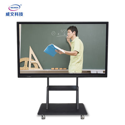 เว็บแคมแบบสัมผัสหน้าจอไวท์บอร์ดแบบโต้ตอบ 43 นิ้ว 8ms เวลาตอบสนอง