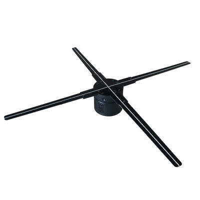 Wifi Bluetooth 3D Hologram Fan Display ABS PC AC240V สำหรับการโฆษณา