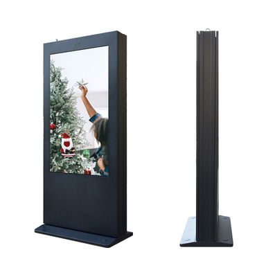 Air Cooled 49in LCD Digital Signage Kiosk ความไวแสงอัตโนมัติ
