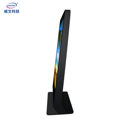 หน้าจอโฆษณา LCD แบบตั้งพื้น 65 นิ้วเครื่องเล่นโฆษณาดิจิทัล