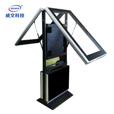 สองด้าน super thin outdoor lcd touchscreen จอภาพดิจิตอล ป้าย totem