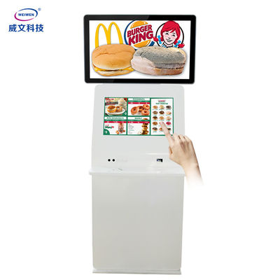 ขาตั้งพื้นโฆษณา LCD สองด้านความสว่างสูงป้ายดิจิตอลระบบสัมผัส