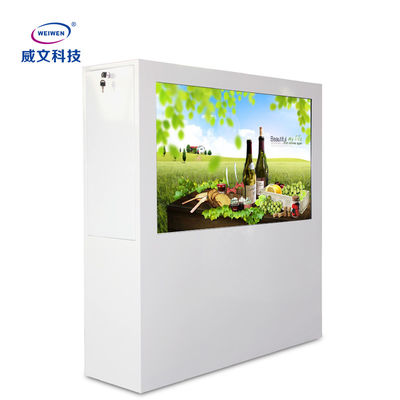 แอนดรอยด์มัลติฟังก์ชั่น Outdoor Touch LCD Panel ตู้แสดงโฆษณาดิจิตอล