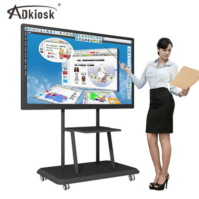 RJ45 ไม่มีโปรเจคเตอร์ Touch Screen Interactive Whiteboard USB3.0 สำหรับธุรกิจ