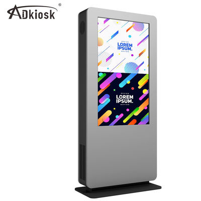 Air Cooled 49in LCD Digital Signage Kiosk ความไวแสงอัตโนมัติ
