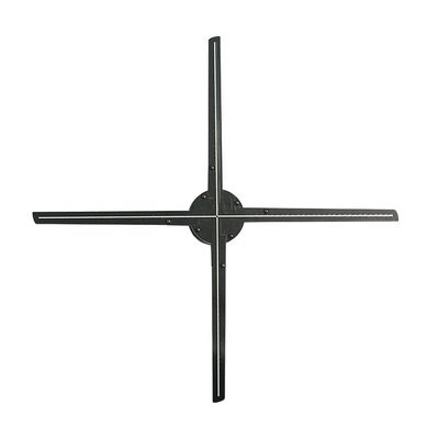 Splicing Wifi 3D Hologram Fan Display 85 ซม. 100 ซม. 120W สำหรับการโฆษณา
