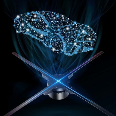 ABS PC Holographic Led Fan Display 1024 × 638 ไร้สาย Wifi Bluetooth