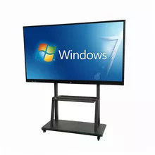 65 นิ้ว dual ระบบการศึกษา all-in-one หน้าจอสัมผัสแบบโต้ตอบไวท์บอร์ด