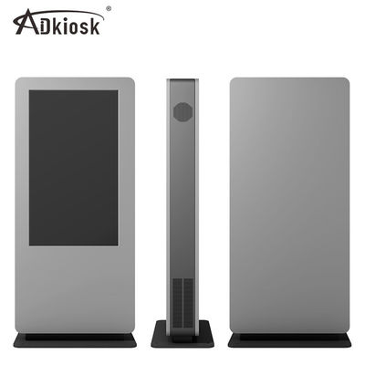ป้ายดิจิตอลตั้งพื้น 2500nits Ip65 CCC จอภาพป้ายดิจิตอลกลางแจ้ง