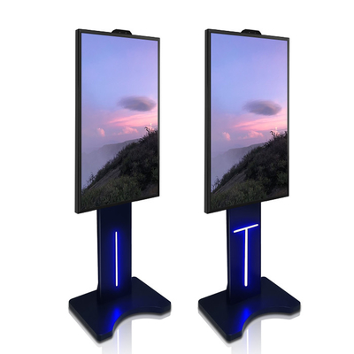 IPS 4K 2K 60fps คีออสก์หน้าจอสัมผัสแบบโต้ตอบ CCC Ultra Clear Decoding