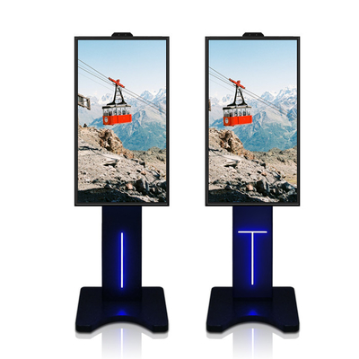IPS 4K 2K 60fps คีออสก์หน้าจอสัมผัสแบบโต้ตอบ CCC Ultra Clear Decoding