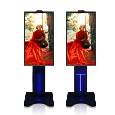 แผง IPS AGLR ตู้ LCD แนวตั้ง AC100-240v 2500cd / M2 Advertising