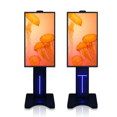 NTSC HDMI คีออสก์หน้าจอสัมผัสแบบโต้ตอบ 4 พัดลมเงียบเสียงต่ำ USB2.0