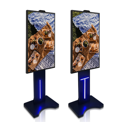 NTSC HDMI คีออสก์หน้าจอสัมผัสแบบโต้ตอบ 4 พัดลมเงียบเสียงต่ำ USB2.0