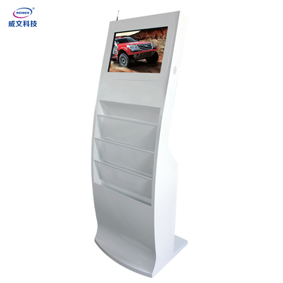 Multi Points Lcd Touch Screen Kiosk บริการตนเอง 1080P FHD 450cd / m2