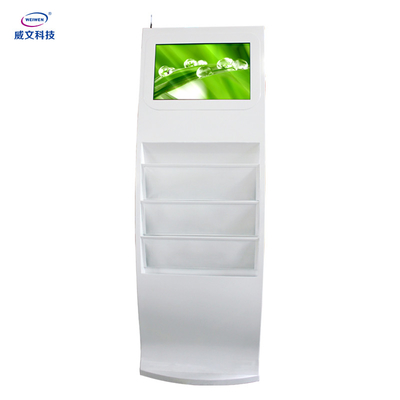 Multi Points Lcd Touch Screen Kiosk บริการตนเอง 1080P FHD 450cd / m2