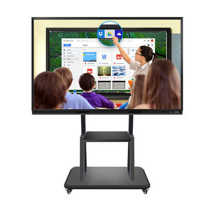 กระดานไวท์บอร์ด LCD แบบโต้ตอบการเขียนแบบดิจิทัล 400cd / m2 RS232 เพื่อการศึกษา