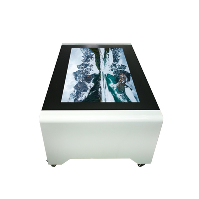 43in Interactive Touch Screen Table แบบพกพา 400cd / M2 CCC