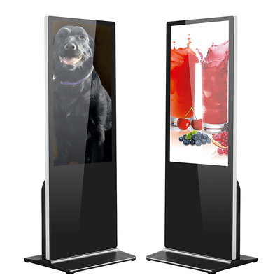 1080P LCD ตั้งพื้น Kiosk หน้าจอ IPS H81 เมนบอร์ด lnteractive LCD Kiosk