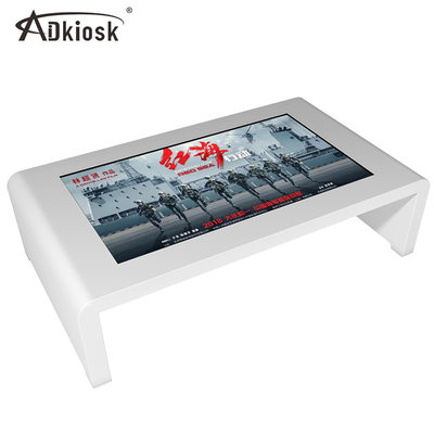 55 &quot;Pcap Touch Smart Interactive Table กันน้ำสำหรับร้านอาหาร Coffee Conference