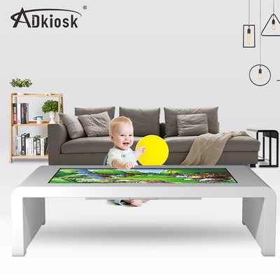 55 &quot;Pcap Touch Smart Interactive Table กันน้ำสำหรับร้านอาหาร Coffee Conference