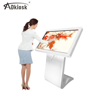 Smart Wayfinding Interactive Touch Screen Kiosk จอ LCD ขนาด 55 นิ้วในร่ม
