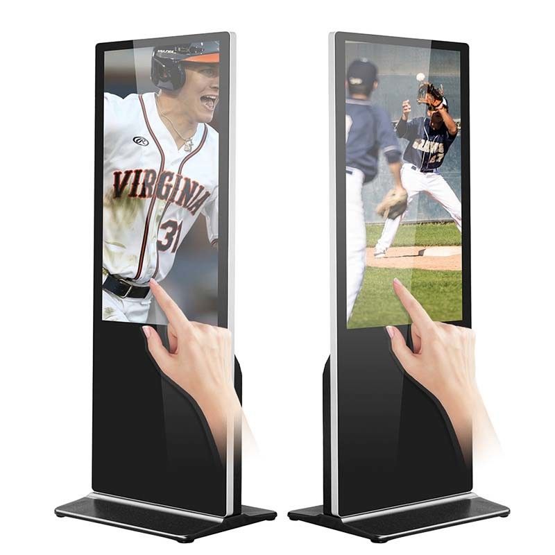 ความละเอียด 4k LCD Interactive Touch Screen Kiosk Monitor i3 i5 CPU PC OS 65Inch